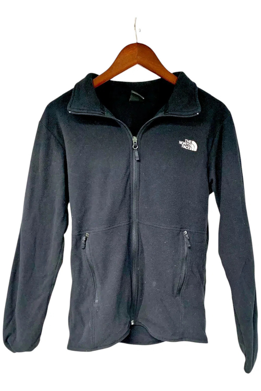 The North Face Men's TKA Glacier Full Zip Fleece TNF Black - Regular